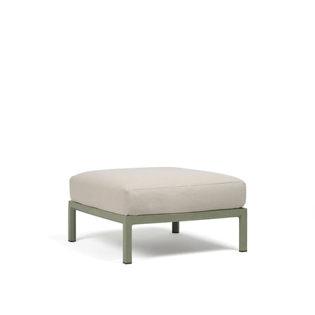 Nardi Maximo Pouf 80x80cm avec coussin Cactus Perla Sunbrella