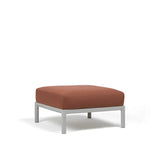 Nardi Maximo Pouf 80x80cm avec coussin Gesso Cannella Sunbrella