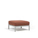 Nardi Maximo Pouf 80x80cm avec coussin Gesso Cannella Sunbrella