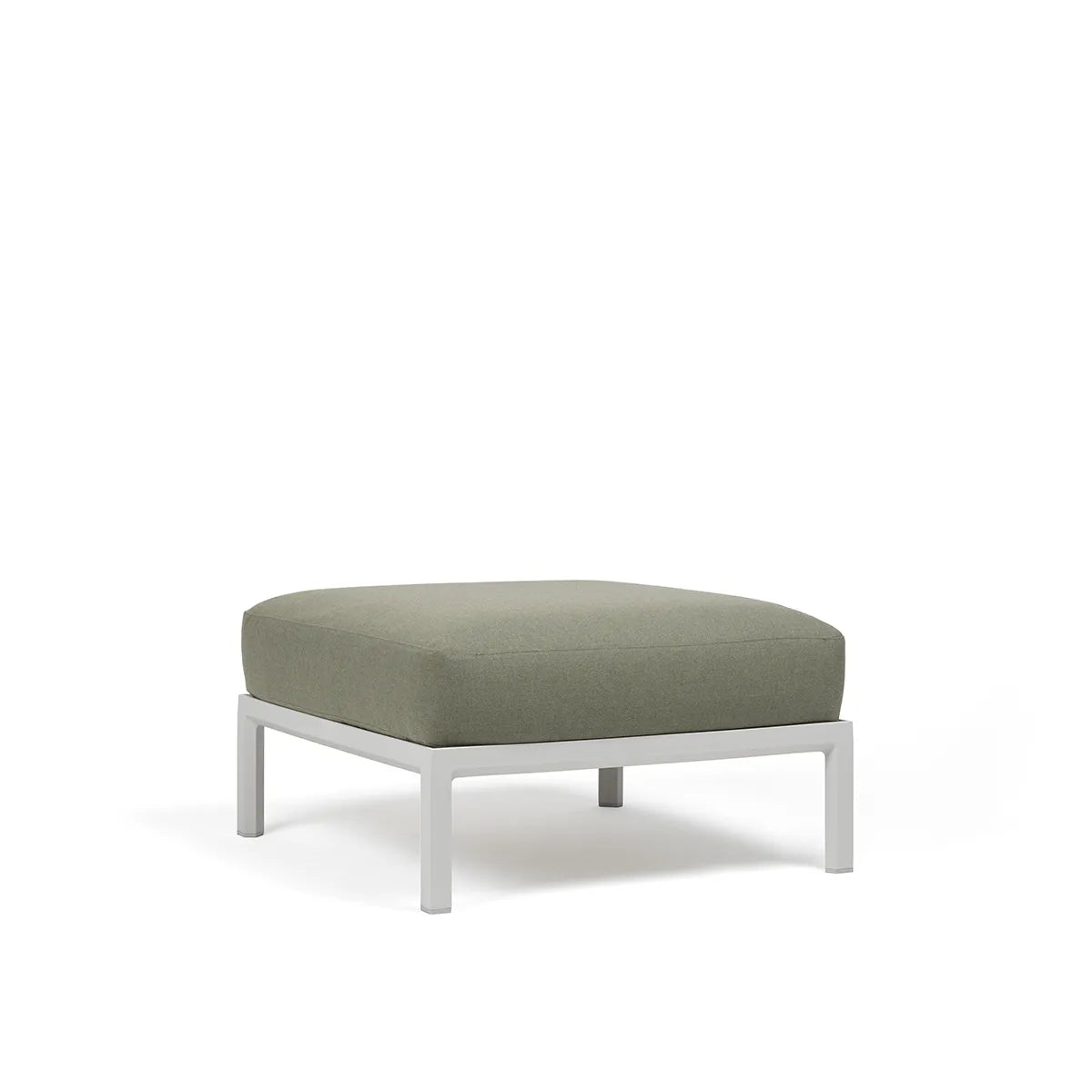Nardi Maximo Pouf 80x80cm avec coussin Gesso Timo Sunbrella