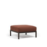 Nardi Maximo Pouf 80x80cm avec coussin Terra Cannella Sunbrella