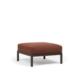 Nardi Maximo Pouf 80x80cm avec coussin Terra Cannella Sunbrella
