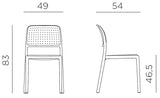Nardi Bora Bistrot Chaise repas 