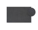 Nardi Laminato Plateau stratifié HPL 120x80cm Antracite Materia 