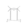 Nardi Scudo Base Double Piètement pliable h:72cm Bianco 