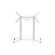 Nardi Scudo Base Double Piètement pliable h:72cm Bianco 