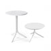 Nardi Spritz Table Ø60.5cm h:40/76.5cm Bianco 
