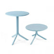 Nardi Spritz Table Ø60.5cm h:40/76.5cm Celeste 