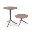Nardi Spritz Table Ø60.5cm h:40/76.5cm Tortora 
