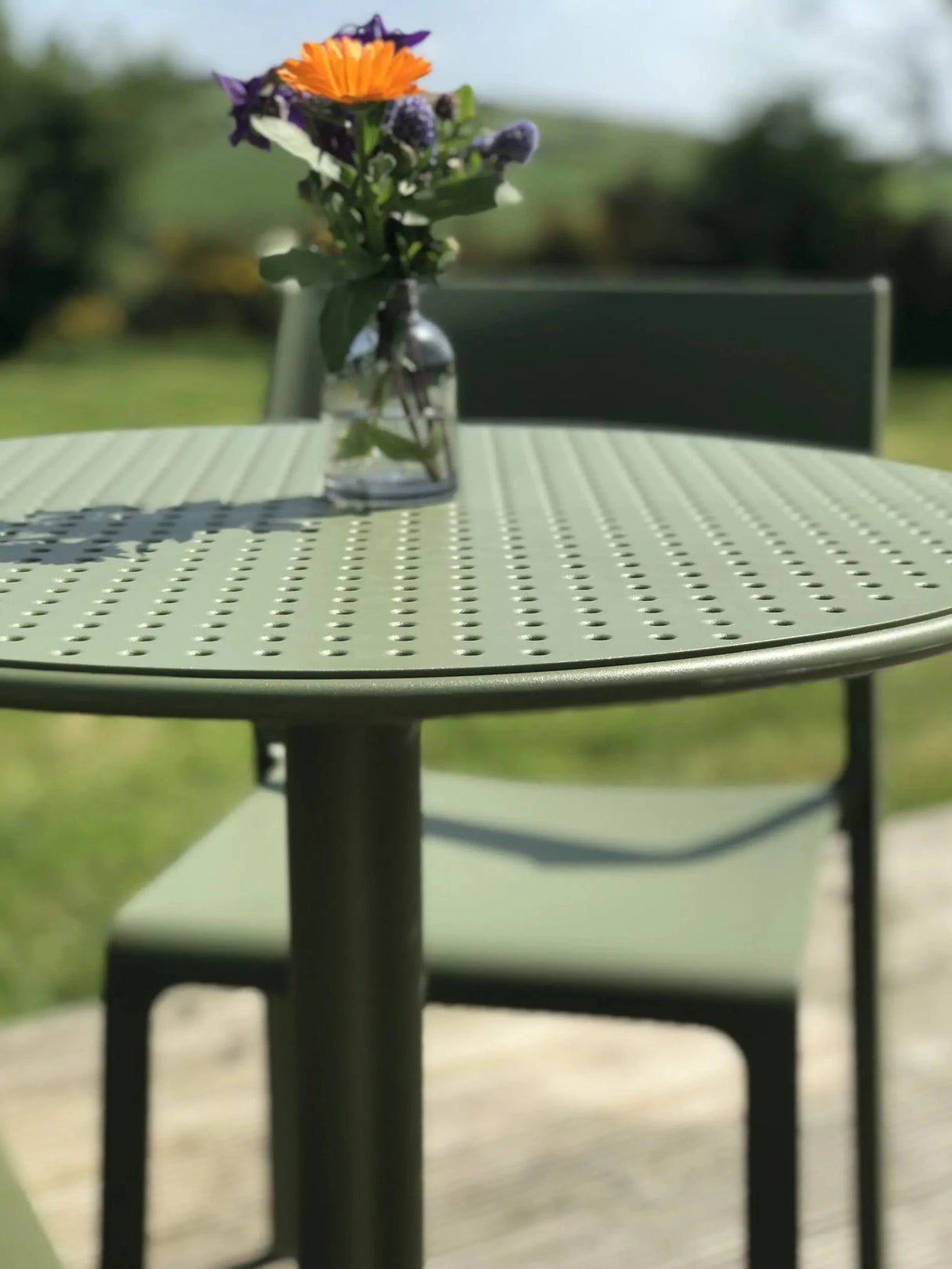 Nardi Step Table Ø60.5cm h:40/76.5cm 