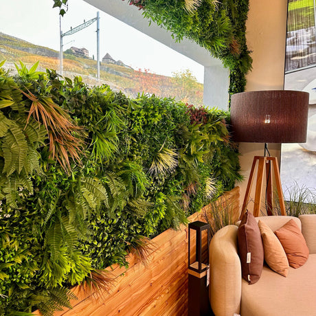 Neogard Plaque murale de plantes végétation mousse artificielle Premium 100x100cm 