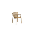 Petite Friture Week-end Fauteuil Bridge avec accoudoirs Or 07 