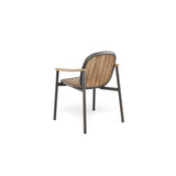 Emu 6041 Twins Fauteuil Repas Alu Teak