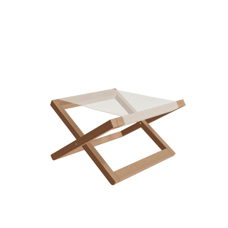 Royal Botania Beacher Repose-pieds pliable Toile Batyline Ecru EU 