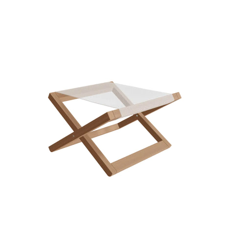 Royal Botania Beacher Repose-pieds pliable Toile Batyline White WU 