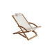 Royal Botania Beacher Transat pliable Toile Batyline Ecru EU 