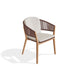 Royal Botania Carés Fauteuil repas teck, coussin non inclus Brick BK 