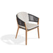 Royal Botania Carés Fauteuil repas teck, coussin non inclus Bronze BR 