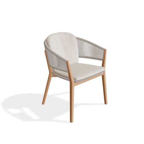 Royal Botania Carés Fauteuil repas teck, coussin non inclus Desert D 