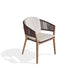 Royal Botania Carés Fauteuil repas teck, coussin non inclus Espresso ES 