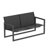 Royal Botania Ninix Toile de rechange pour Canapé 2 places NNX154T Toile Black ZU 