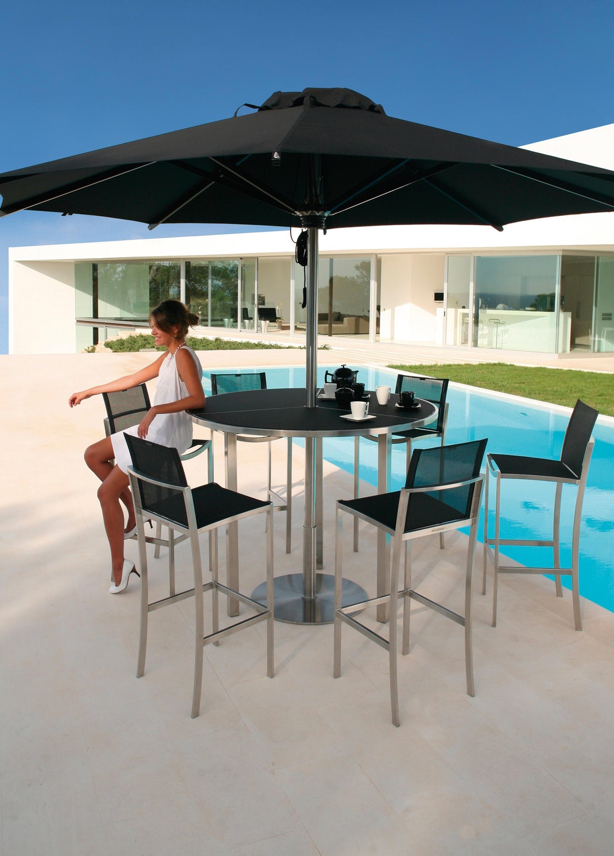 Royal Botania O-zon OZN43T Tabouret haut de bar 