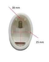 Royal Garden Bouchon de pied de table de rechange 38x25mm 