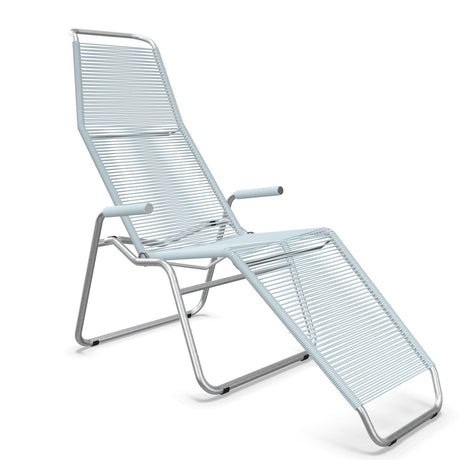 Schaffner Brissago Chaise longue Spaghetti Bleu Pastel 51 Galvanisé à chaud 02 