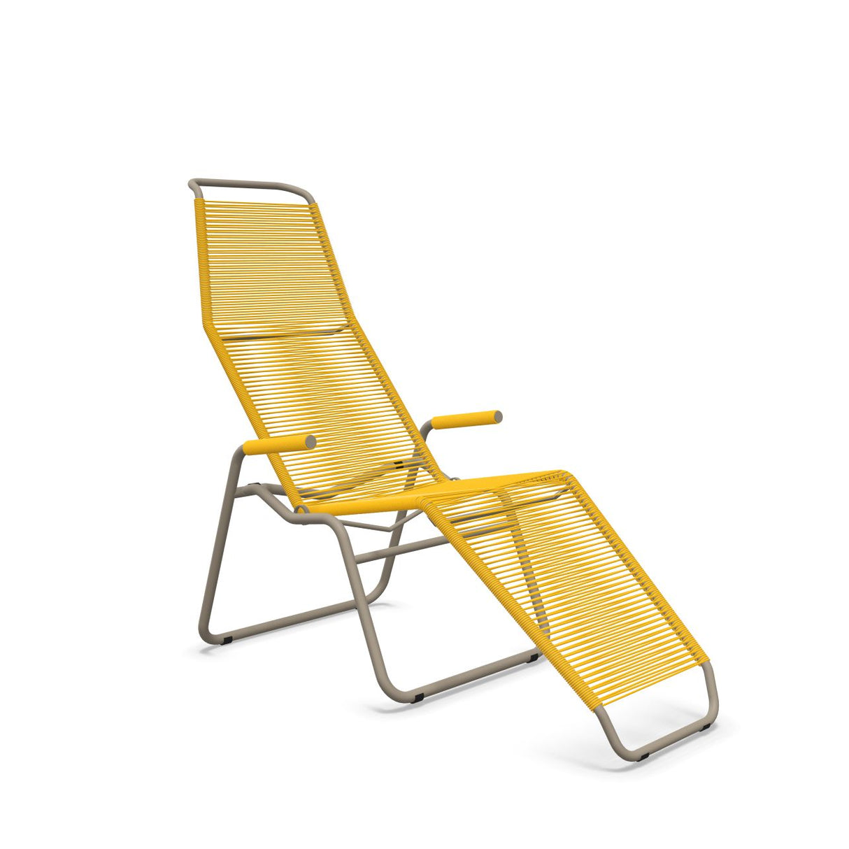 Schaffner Brissago Chaise longue Spaghetti Jaune 11 Champagne 85 