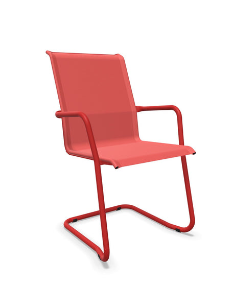 Schaffner Locarno Fauteuil Cantilever empilable Rouge 30 Rouge 30 
