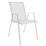 Schaffner Luzern Fauteuil repas empilable Blanc 90 Blanc 90 