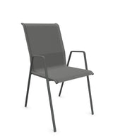 Schaffner Luzern Fauteuil repas empilable Gris 20 Graphite 73 