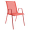 Schaffner Luzern Fauteuil repas empilable Rouge 30 Rouge 30 