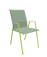 Schaffner Luzern Fauteuil repas empilable Vert Crème 26 Vert Clair 63 