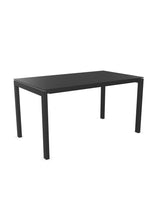 Schaffner Luzern table repas 140x80cm Anthracite 77 Anthracite 77 