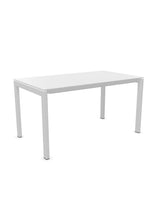 Schaffner Luzern table repas 140x80cm Blanc 90 Blanc 90 