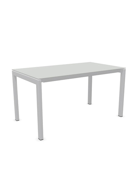 Schaffner Luzern table repas 140x80cm Gris Argent 78 Gris argent 78 