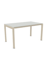 Schaffner Luzern table repas 140x80cm Gris Argent 78 Sable Pastel 15 
