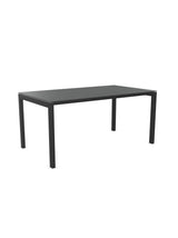 Schaffner Luzern table repas 160x90cm Graphite 73 Anthracite 77 
