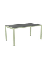 Schaffner Luzern table repas 160x90cm Graphite 73 Vert Pastel 64 