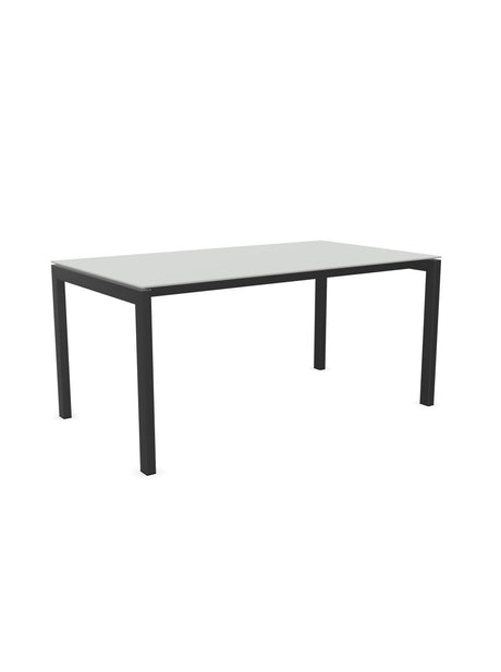 Schaffner Luzern table repas 160x90cm Gris Argent 78 Anthracite 77 