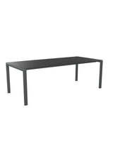 Schaffner Luzern table repas 220x100cm Anthracite 77 Graphite 73 
