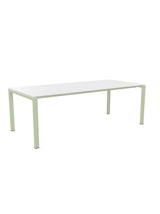 Schaffner Luzern table repas 220x100cm Blanc 90 Vert Pastel 64 