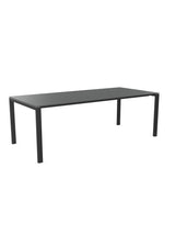 Schaffner Luzern table repas 220x100cm Graphite 73 Anthracite 77 