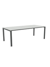 Schaffner Luzern table repas 220x100cm Gris Argent 78 Graphite 73 