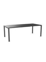 Schaffner Luzern table repas extensible 160/220x100cm Anthracite 77 Graphite 73 