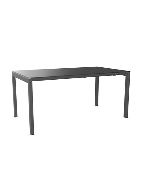 Schaffner Luzern table repas extensible 160/220x90cm Anthracite 77 Graphite 73 