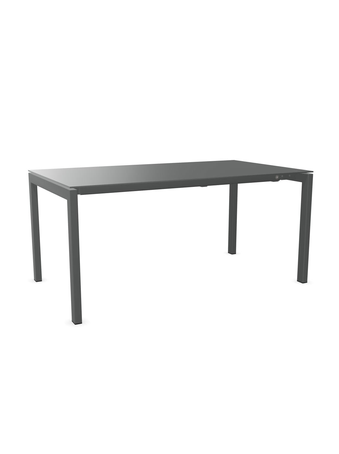 Schaffner Luzern table repas extensible 160/220x90cm Graphite 73 Graphite 73 