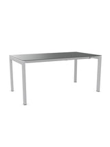 Schaffner Luzern table repas extensible 160/220x90cm Graphite 73 Gris argent 78 
