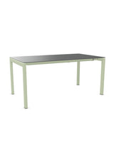 Schaffner Luzern table repas extensible 160/220x90cm Graphite 73 Vert Pastel 64 